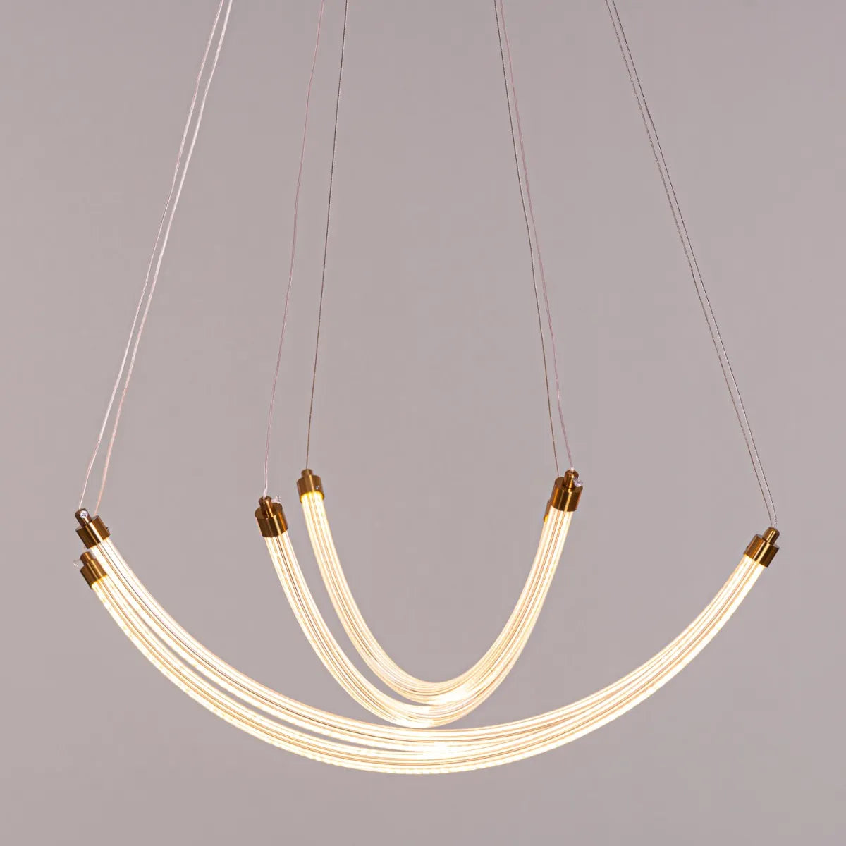 Quick Fix Chandelier: A dimmable LED chandelier with a remote control for customizable illumination.