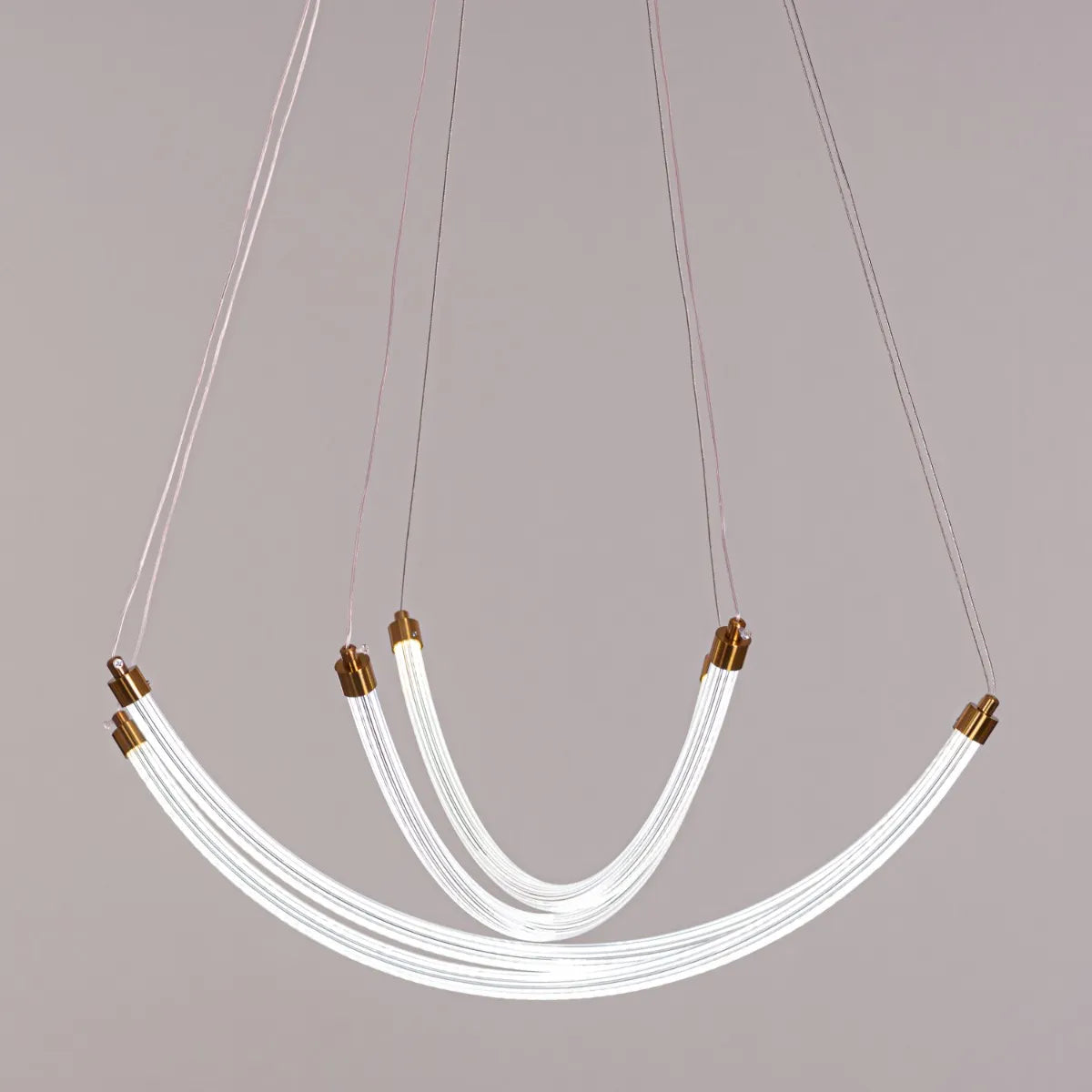 Quick Fix Chandelier: A dimmable LED chandelier with a remote control for customizable illumination.