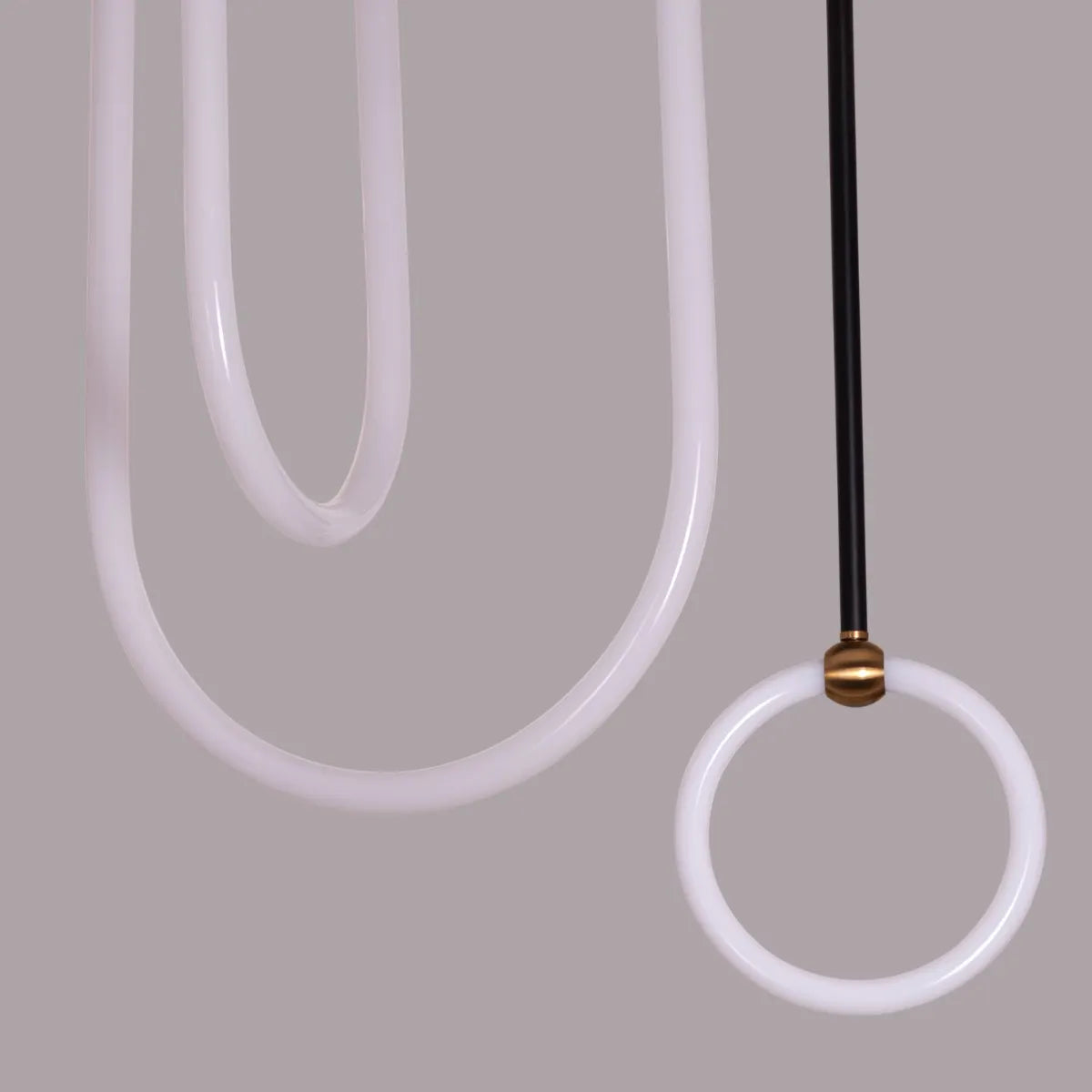 Saviour (Black, White, Dimmable LED with Remote Control) Chandelier