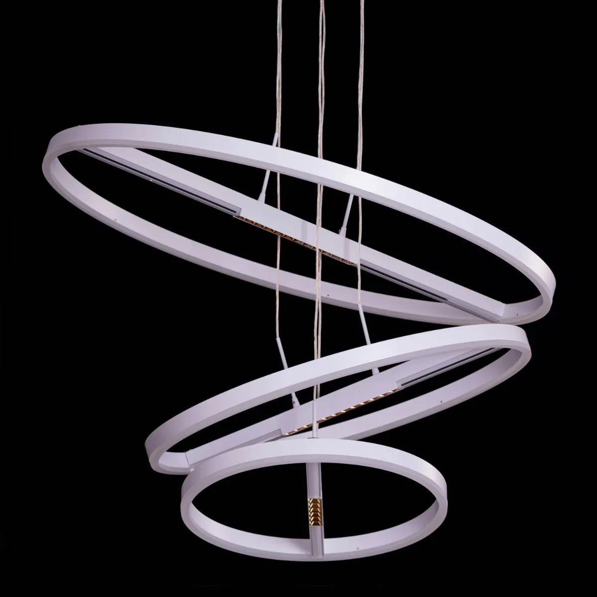 Rein In (White, Dimmable LED with Remote Control) Chandelier