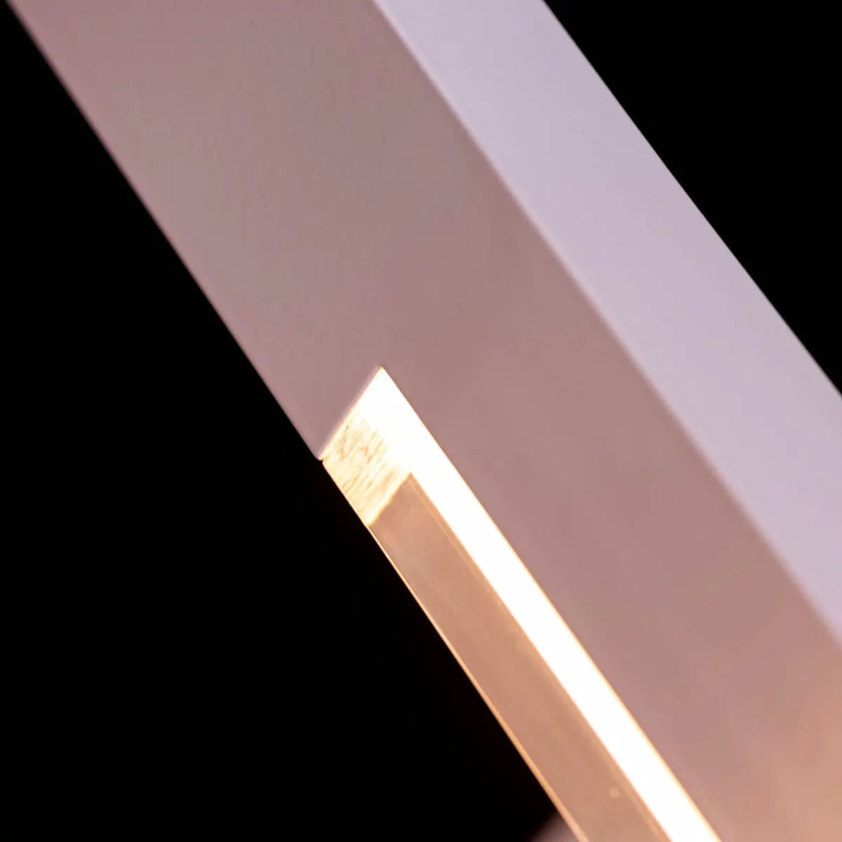 Speak Now Chandelier showcasing its modern geometric design.