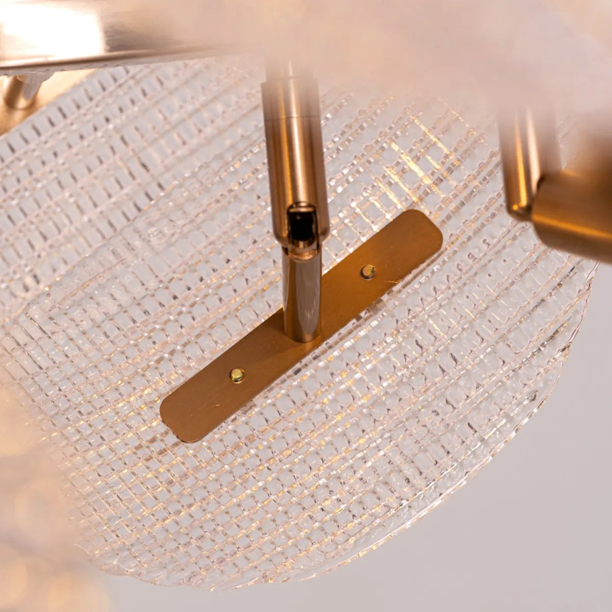 Do The Right Thing (Oval, Gold) Crystal Chandelier