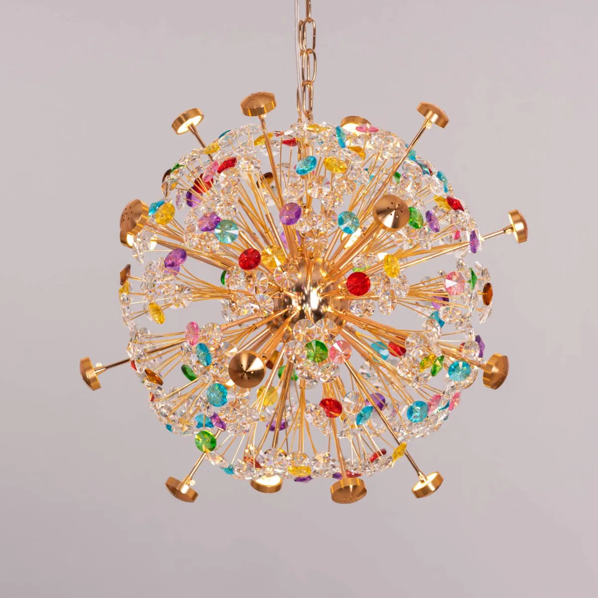 Soaring Crystal Chandeliers