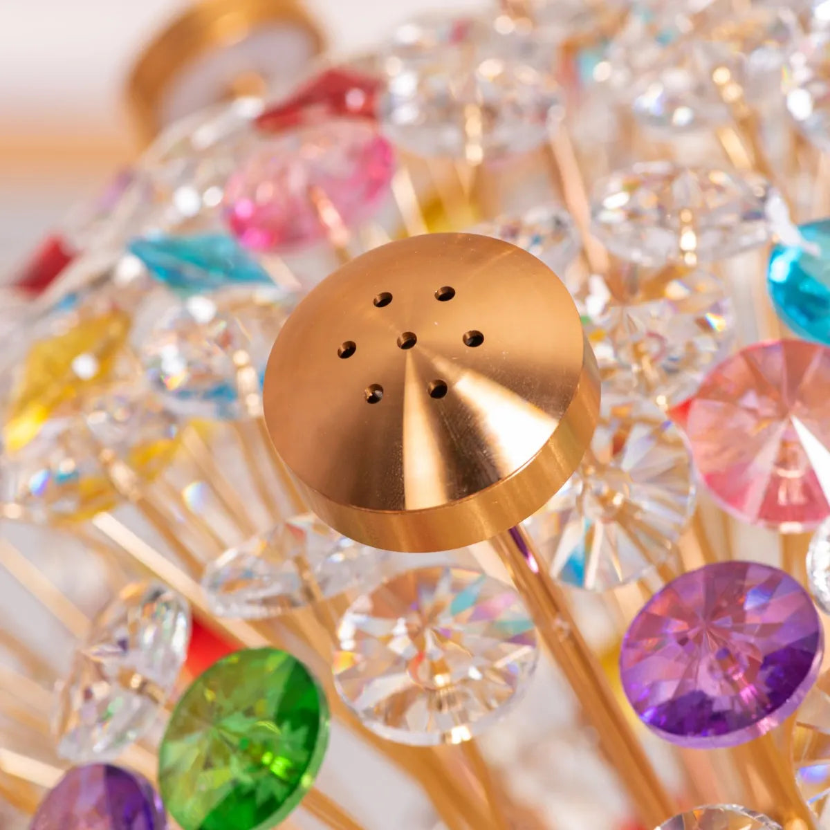 Soaring Crystal Chandeliers