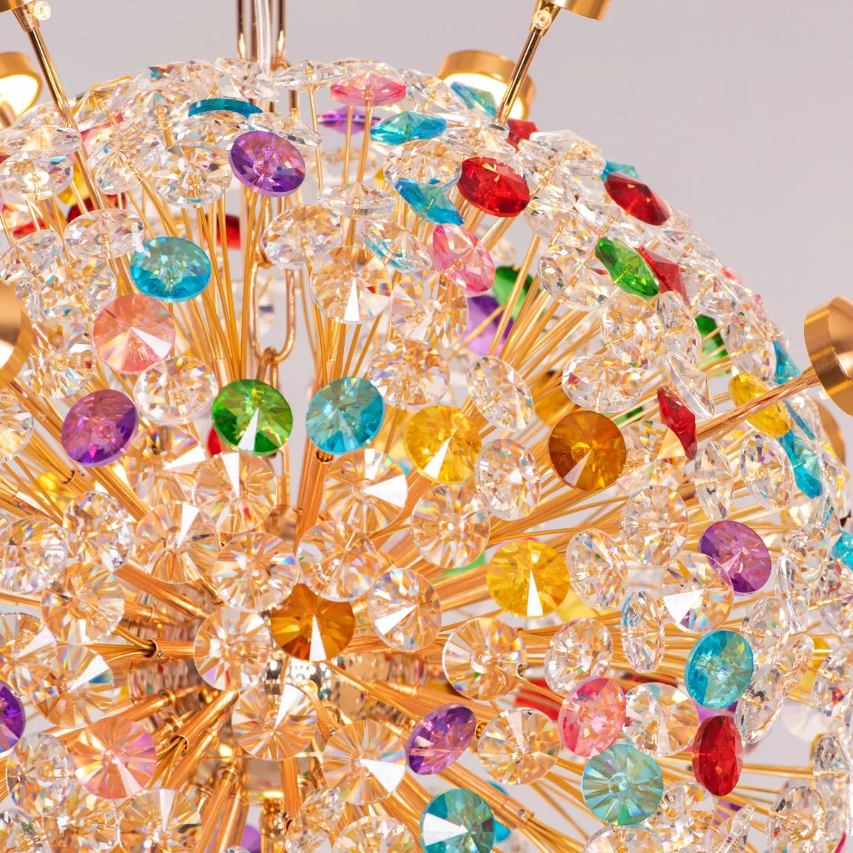 Soaring Crystal Chandeliers