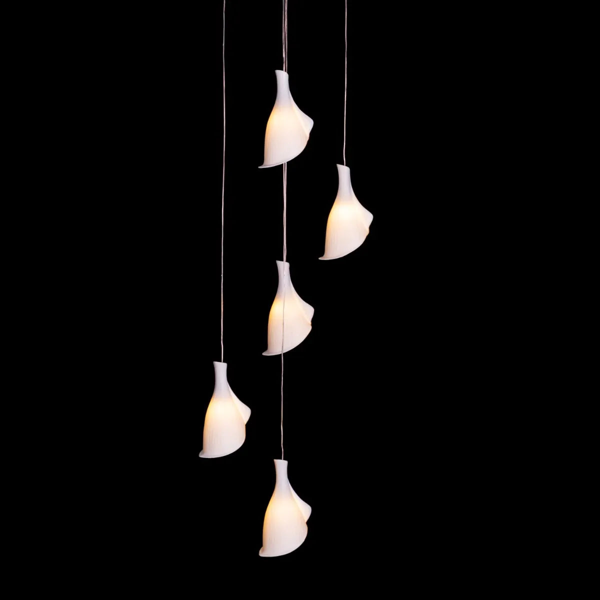 Flying In A Dream Ceramic Chandelier