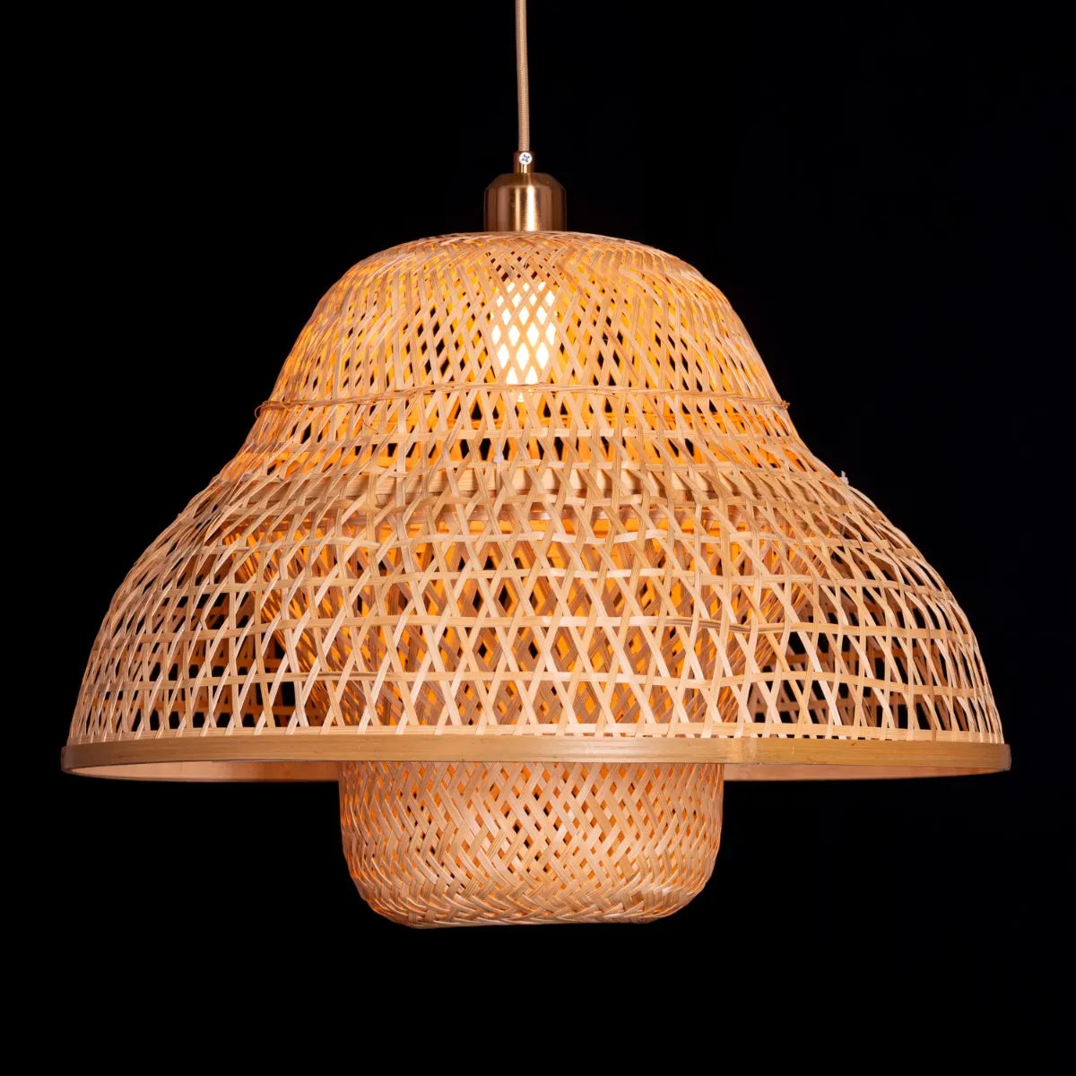 Paid The Bill Rattan Pendant Light