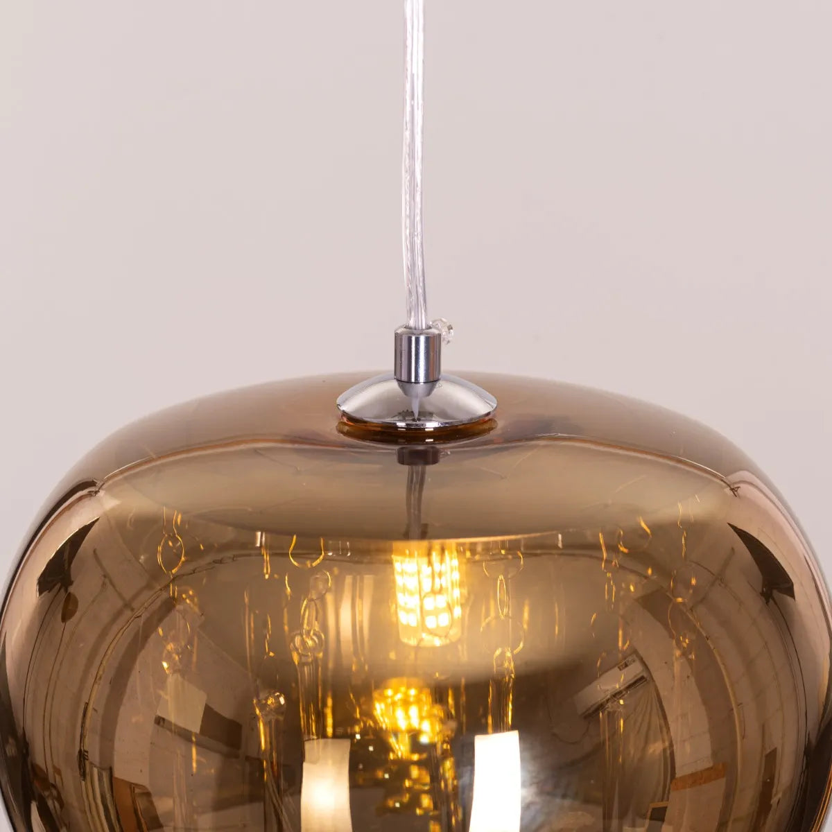 Enchanted Gold Crystal Chandelier