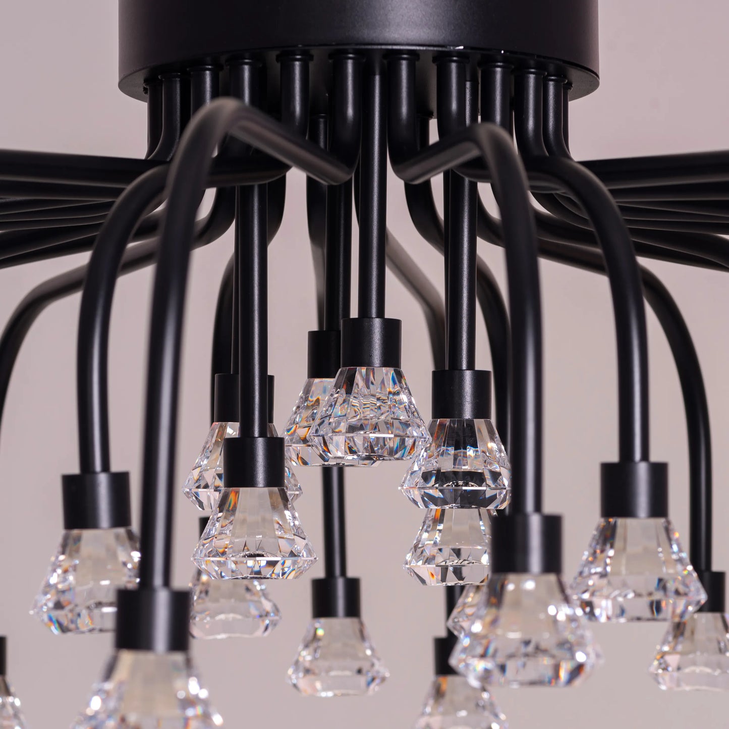 Queen Of Chaos (Black) Built-In LED Chandelier