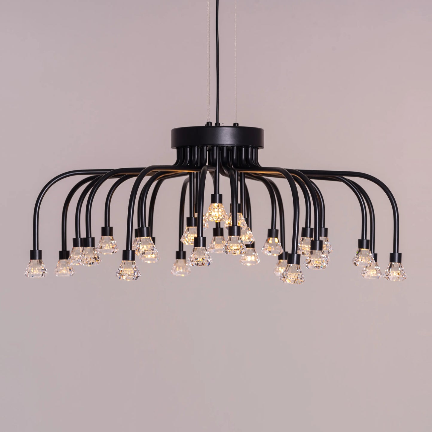 Queen Of Chaos (Black) Built-In LED Chandelier