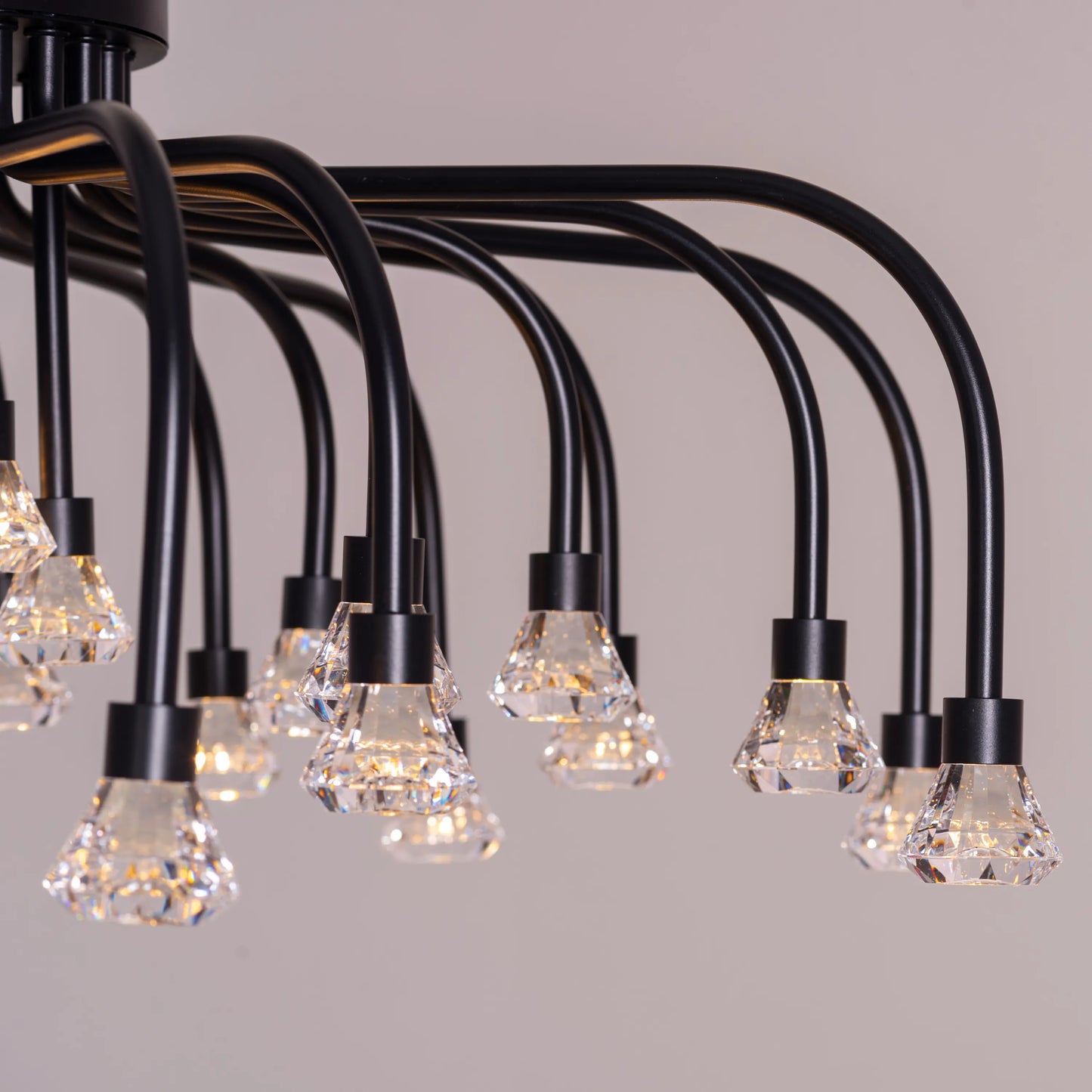 Queen Of Chaos (Black) Built-In LED Chandelier