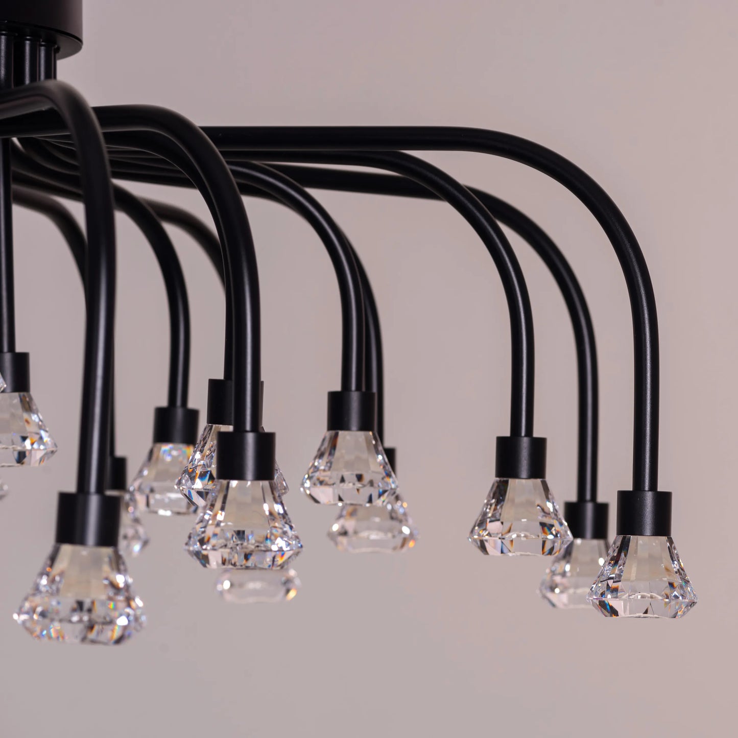 Queen Of Chaos (Black) Built-In LED Chandelier