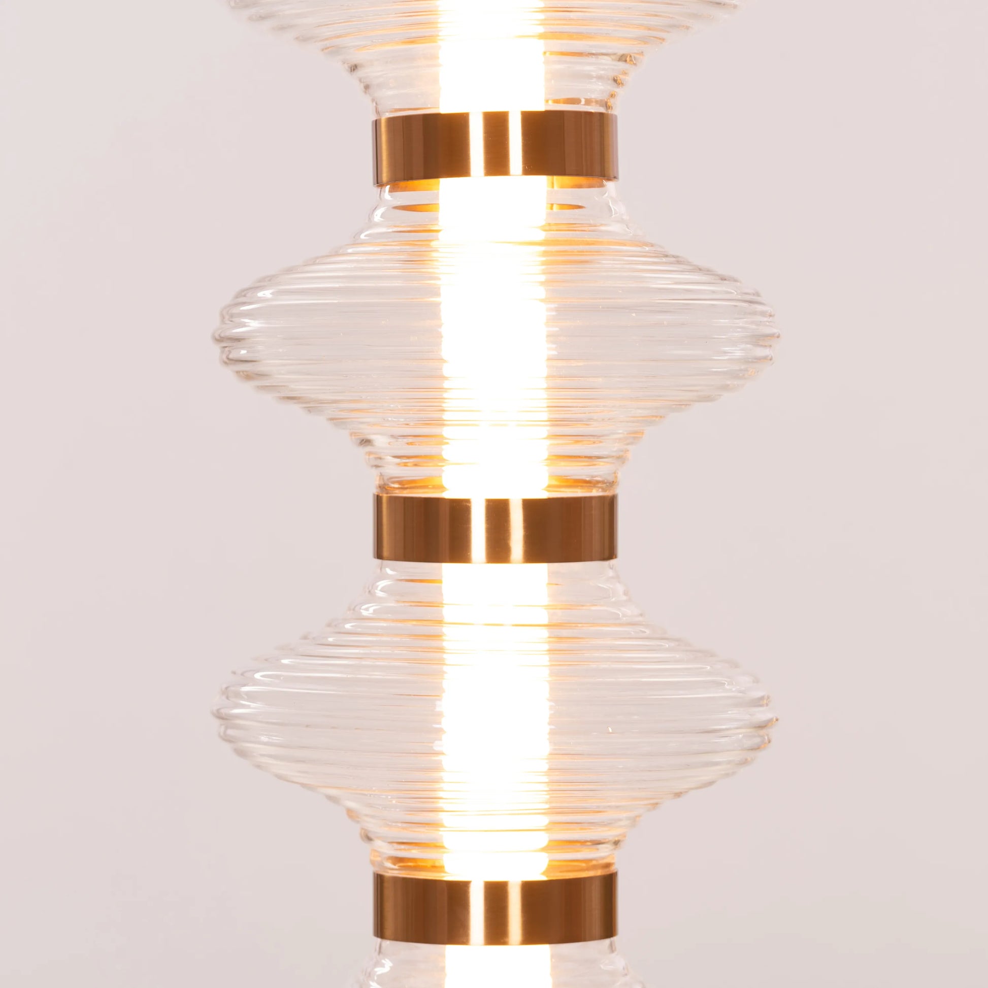 Stylish Love Poem Gold Pendant Light with Textured Glass and Adjustable 3 Color Dimmable LED for Custom Lighting