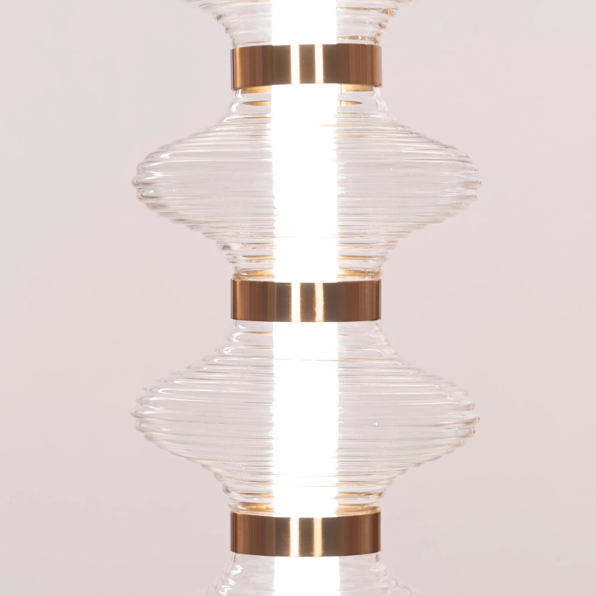 Stylish Love Poem Gold Pendant Light with Textured Glass and Adjustable 3 Color Dimmable LED for Custom Lighting