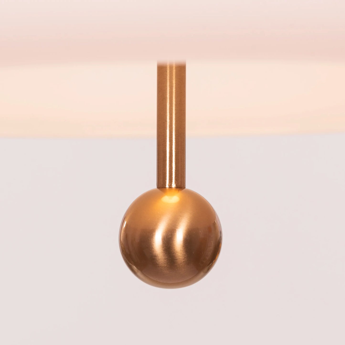 Lots To Hide (Gold) Built-In LED Frosted Glass Pendant Light