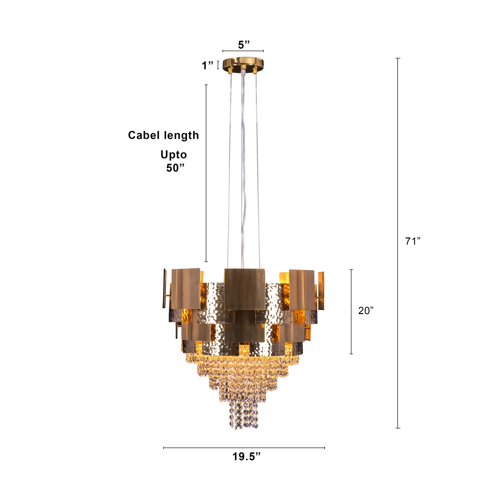 Keys To The Kingdom Grand Crystal Chandelier with intricate design