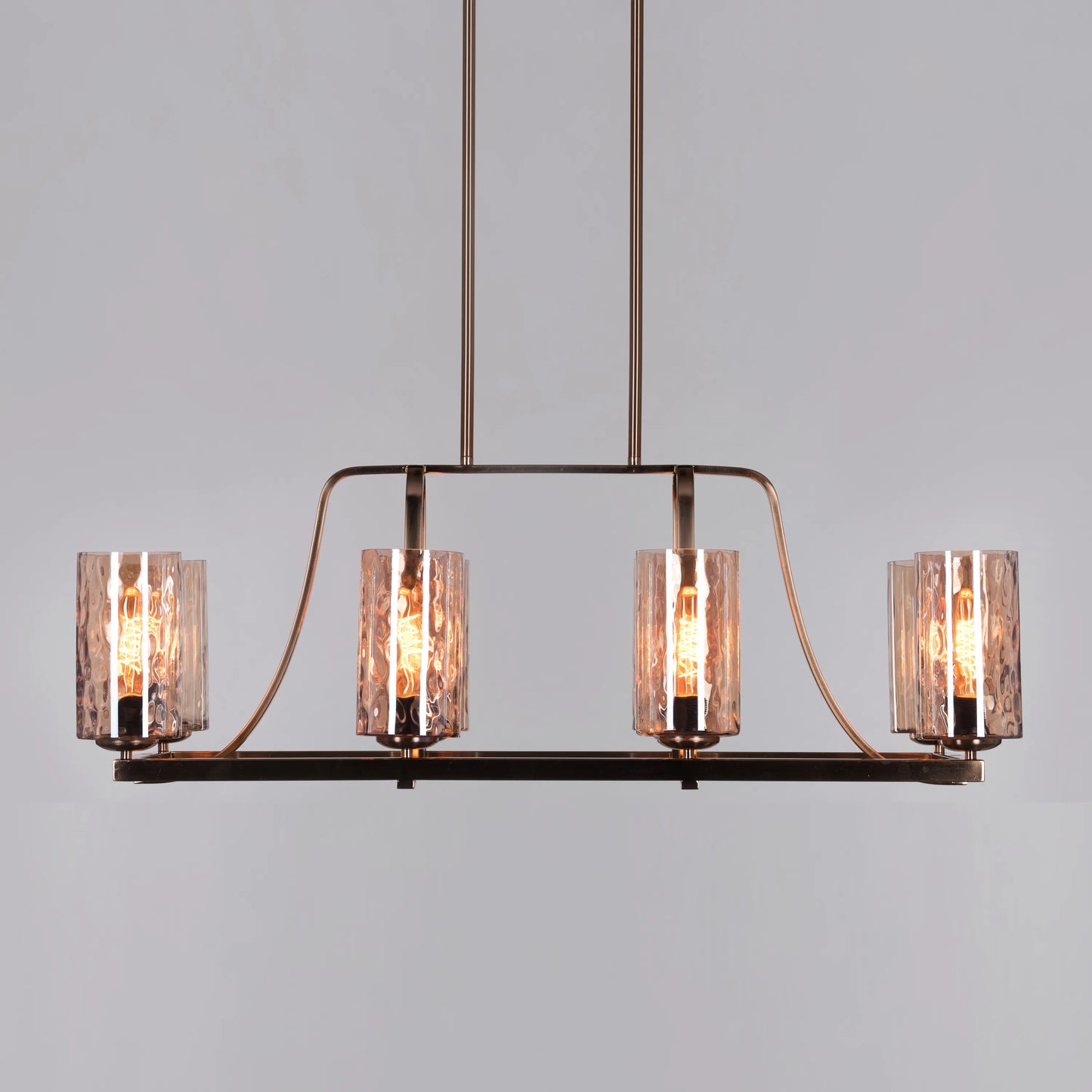 Midsummers Night Glass Chandelier