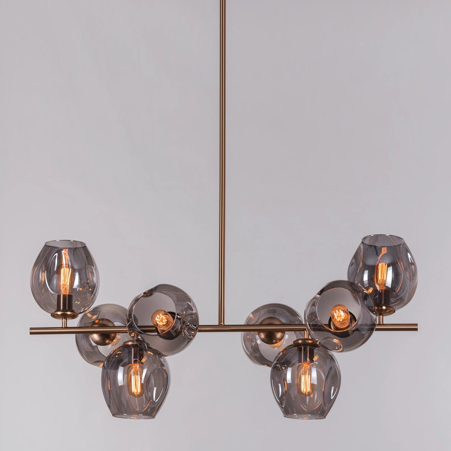 The Night Is Young Glass Chandelier