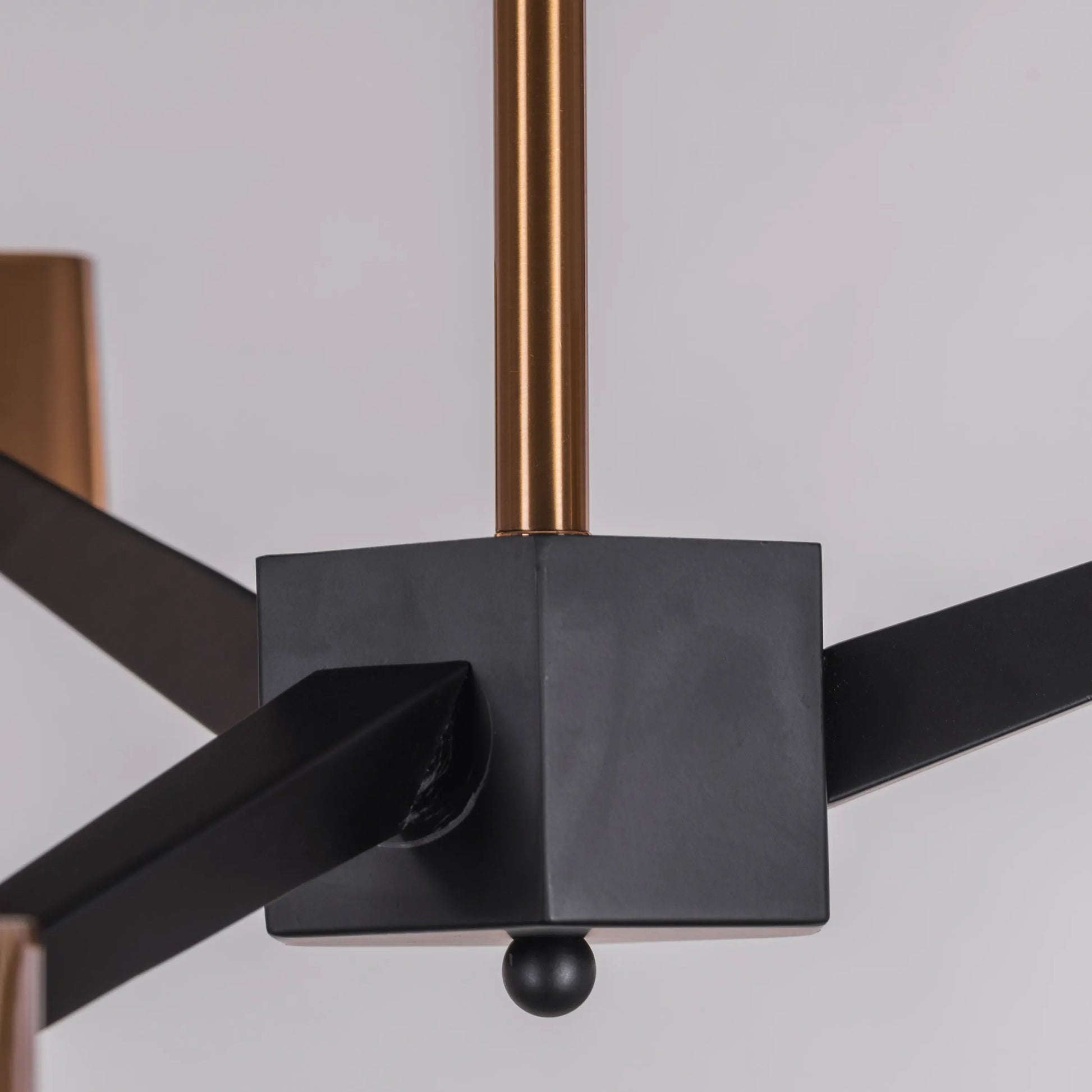 Road Trip Chandelier in gold finish