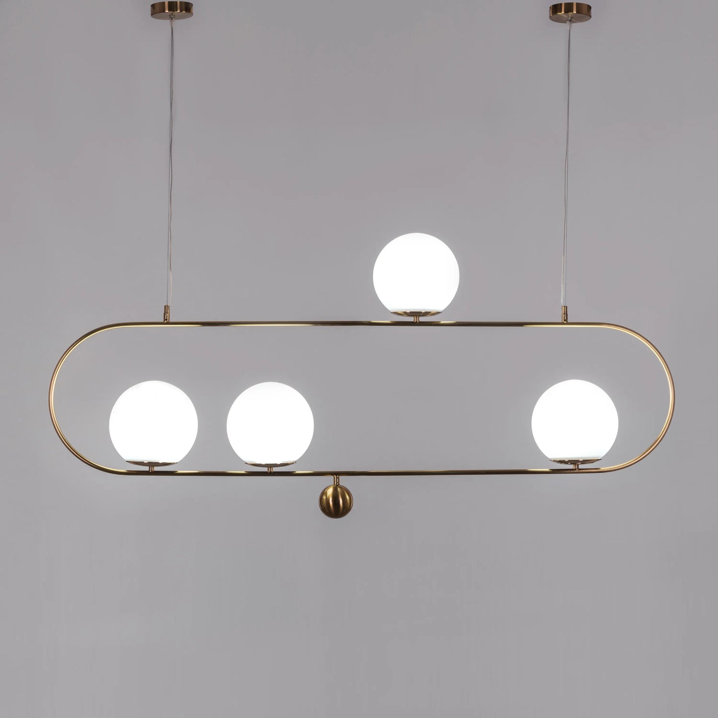 Slumber Party Chandelier in gold finish