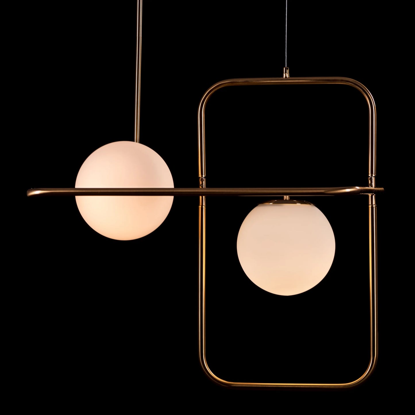Lean On (Medium, Gold, Smart LED) Chandelier