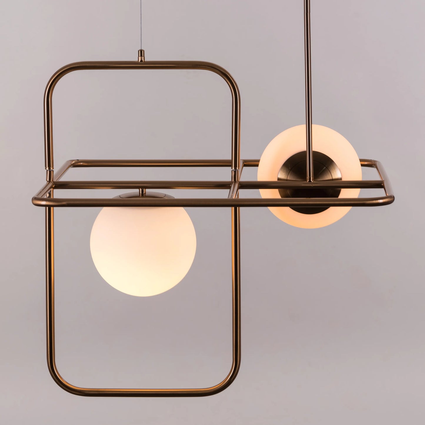 Lean On (Medium, Gold, Smart LED) Chandelier