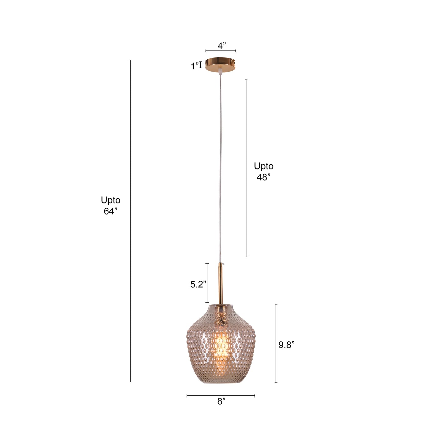 Sanctuary Glass Pendant Light