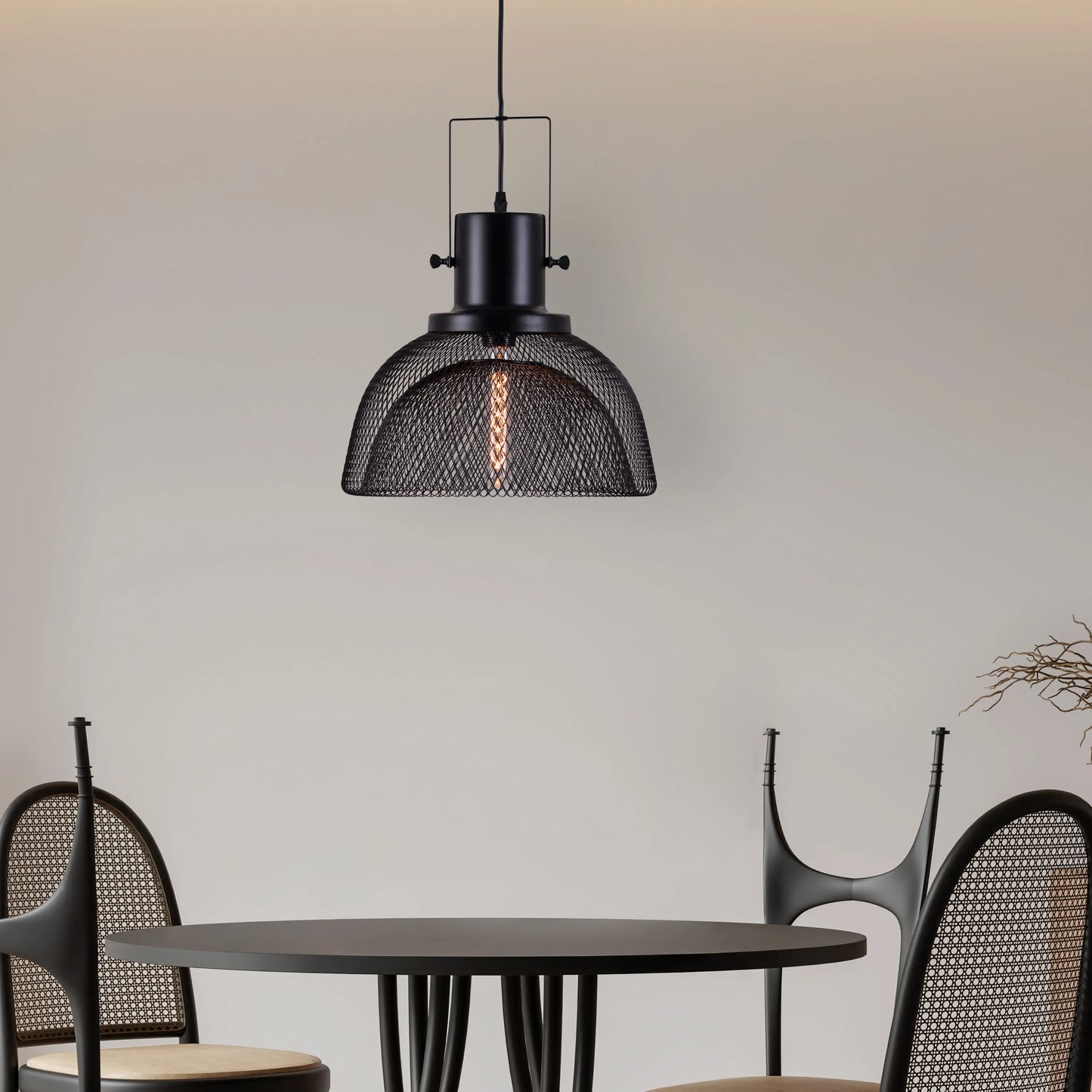 Resort Chic Signature (Black) Pendant Light