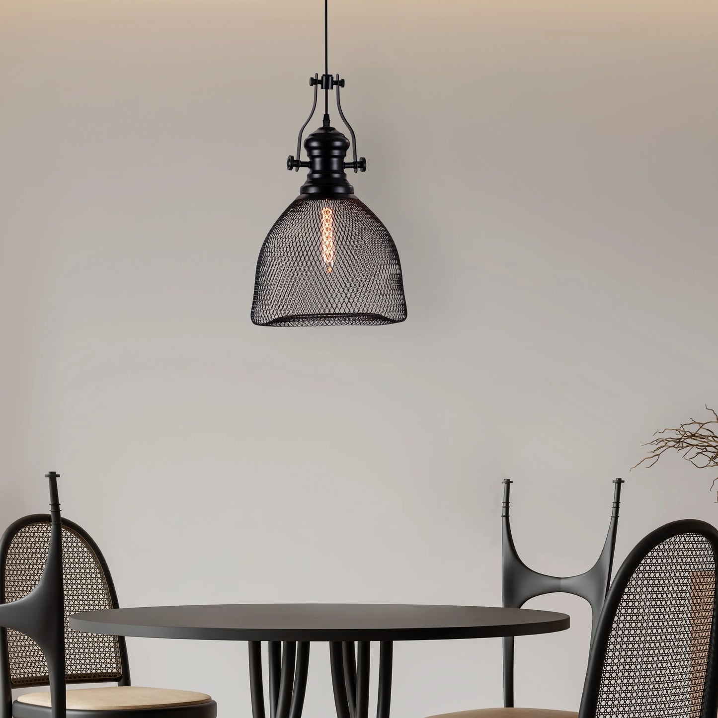 Resort Chic Signature (Black) Pendant Light