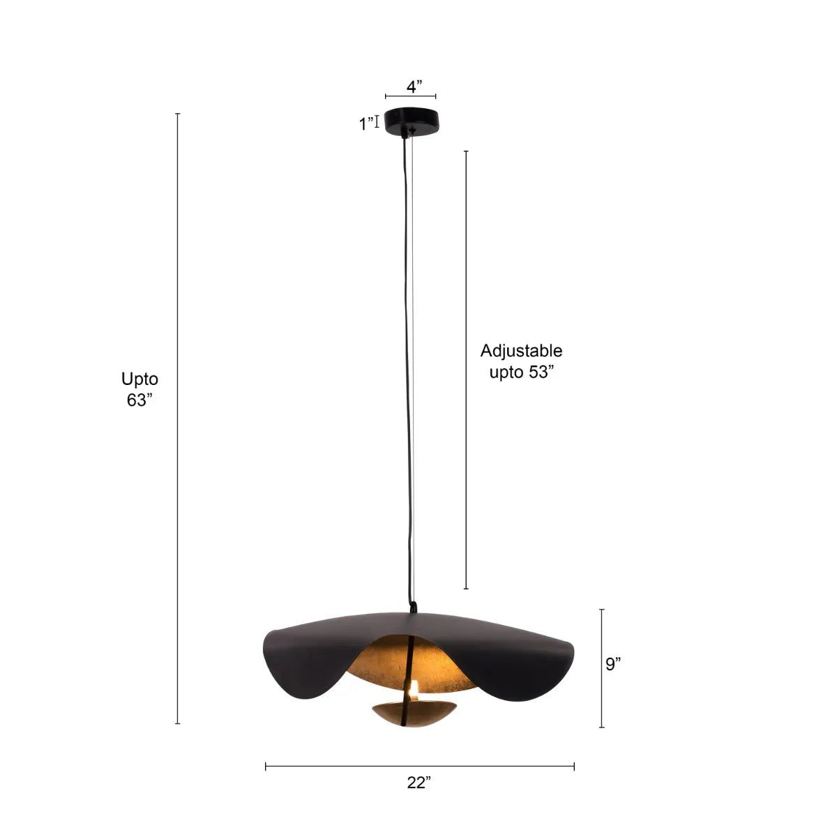 Driver's Seat (Black) Pendant Light