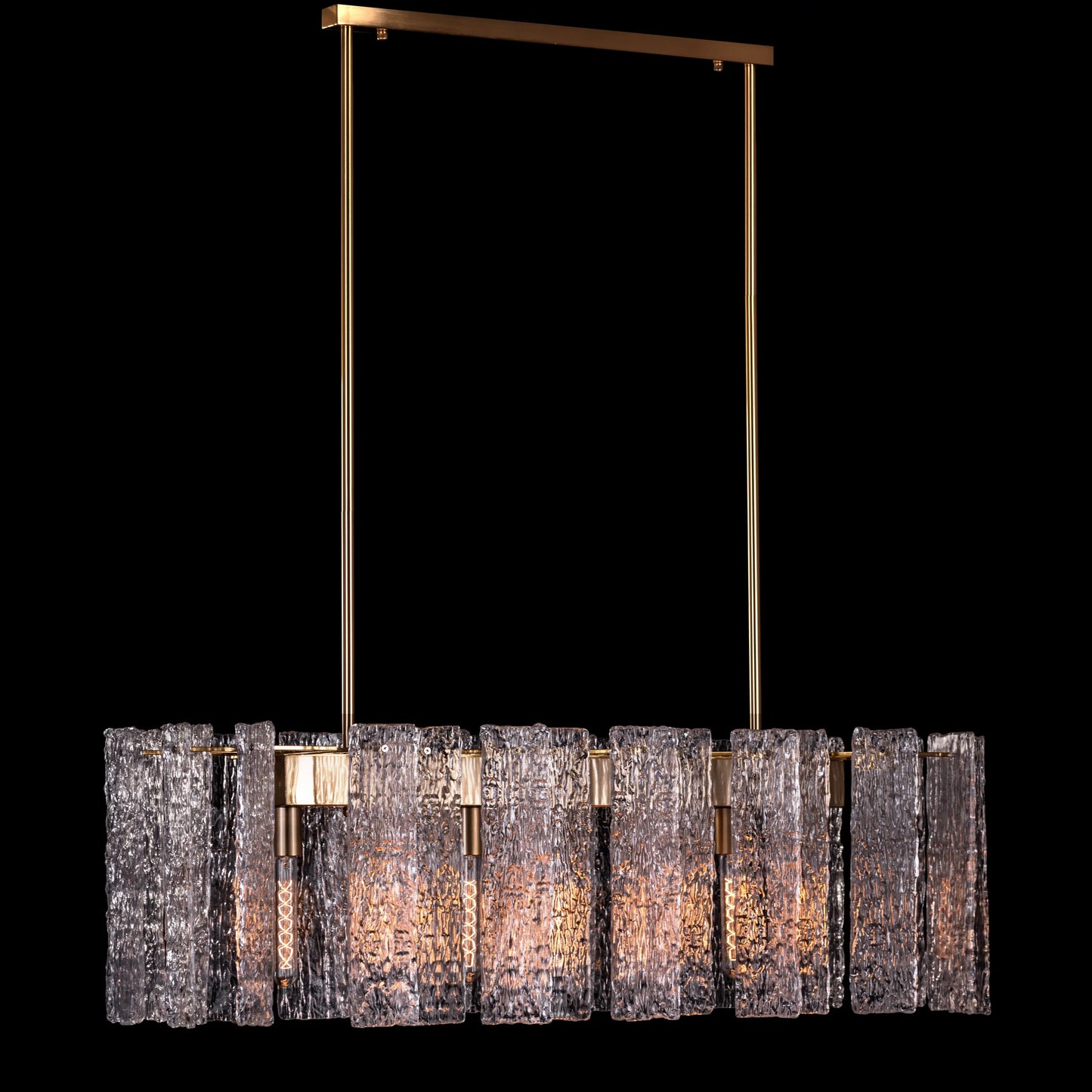 Vienna Waiting Chandelier in gold finish