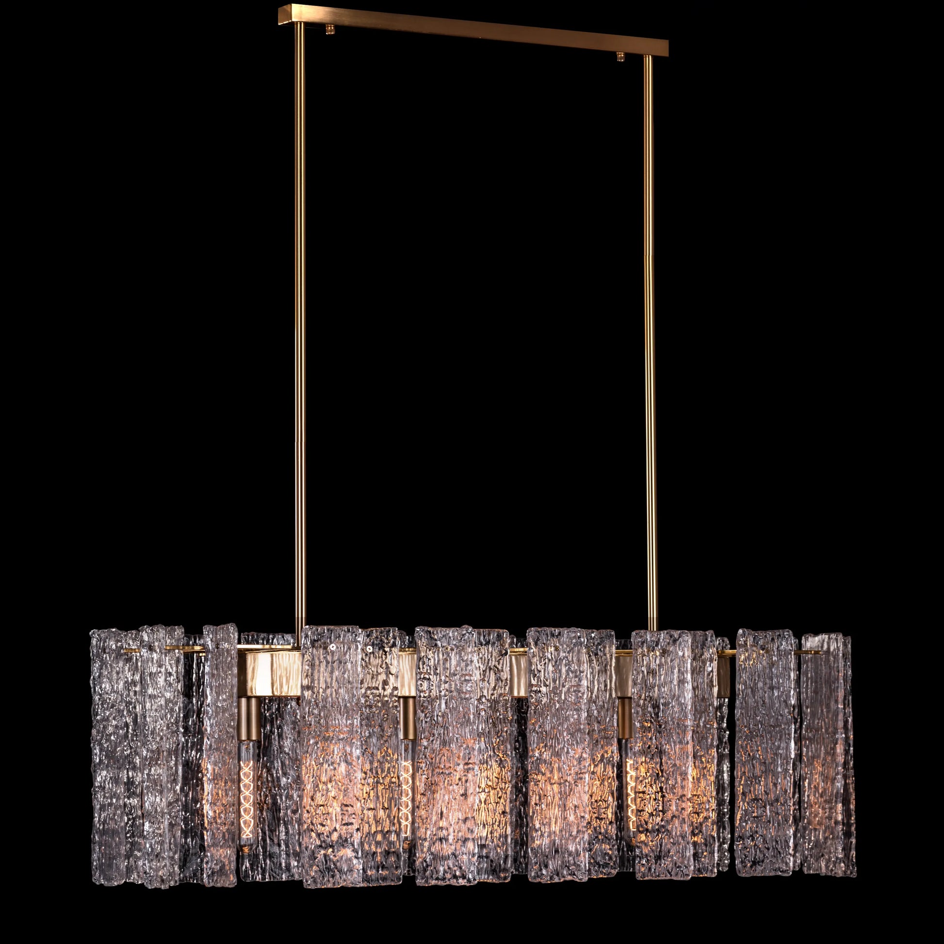 Vienna Waiting Chandelier in gold finish