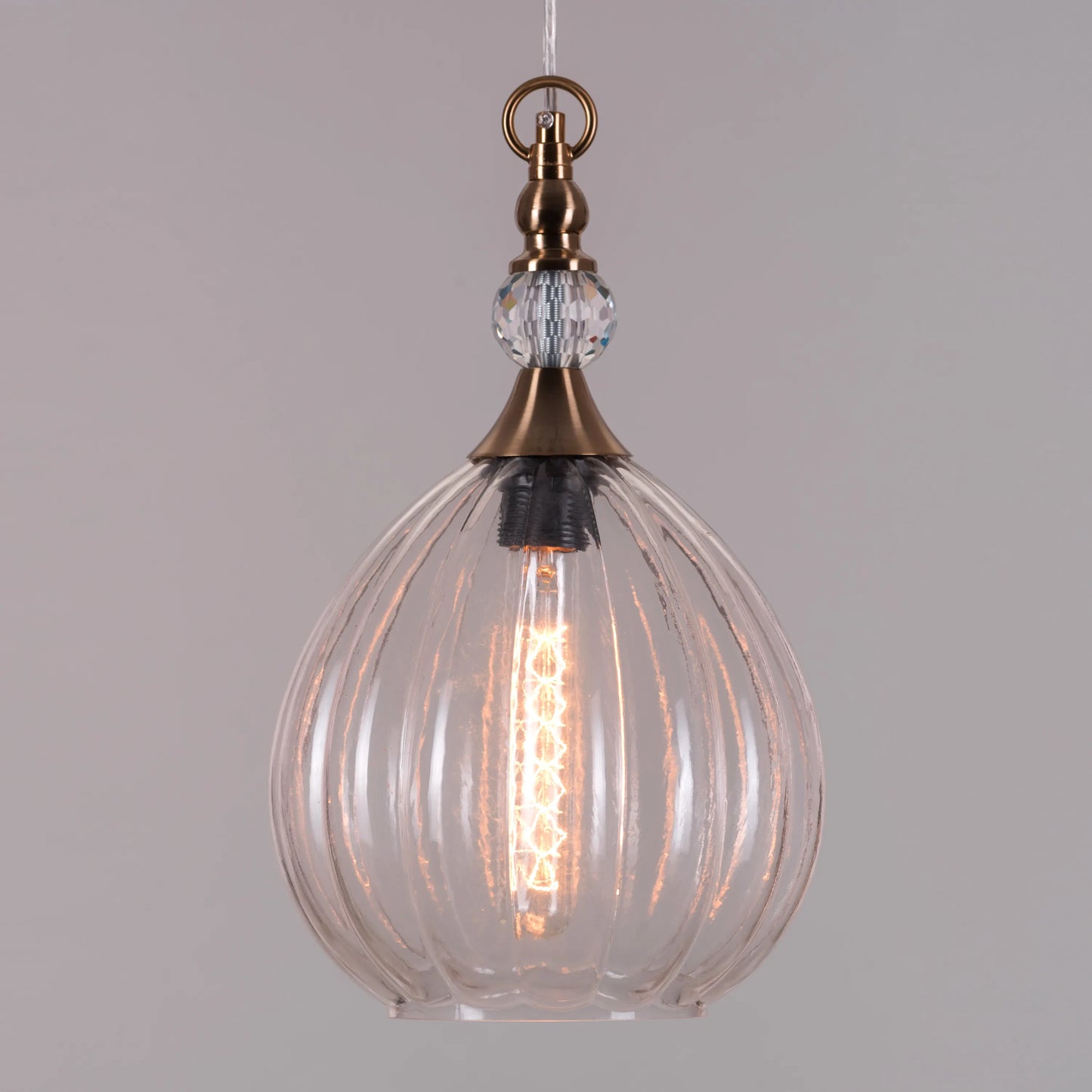 Love Club (Gold) Glass Pendant Light