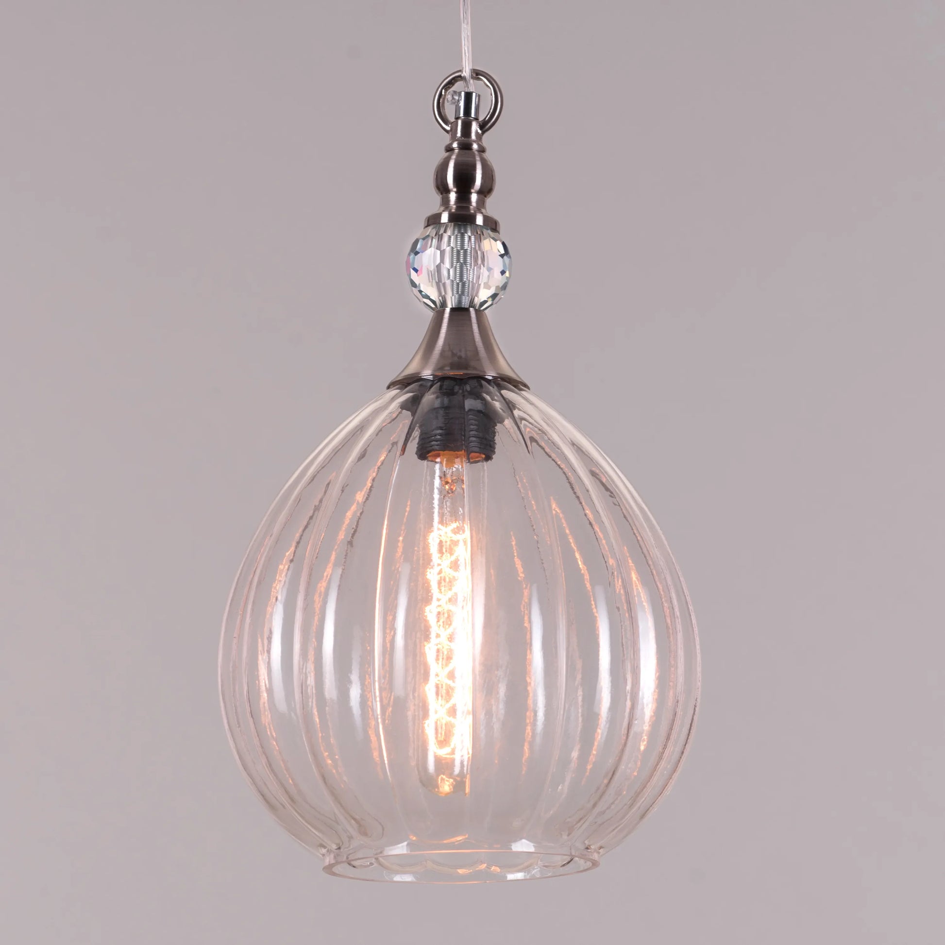 Stylish Love Club Gold Pendant Light with Glass for a Contemporary Flair