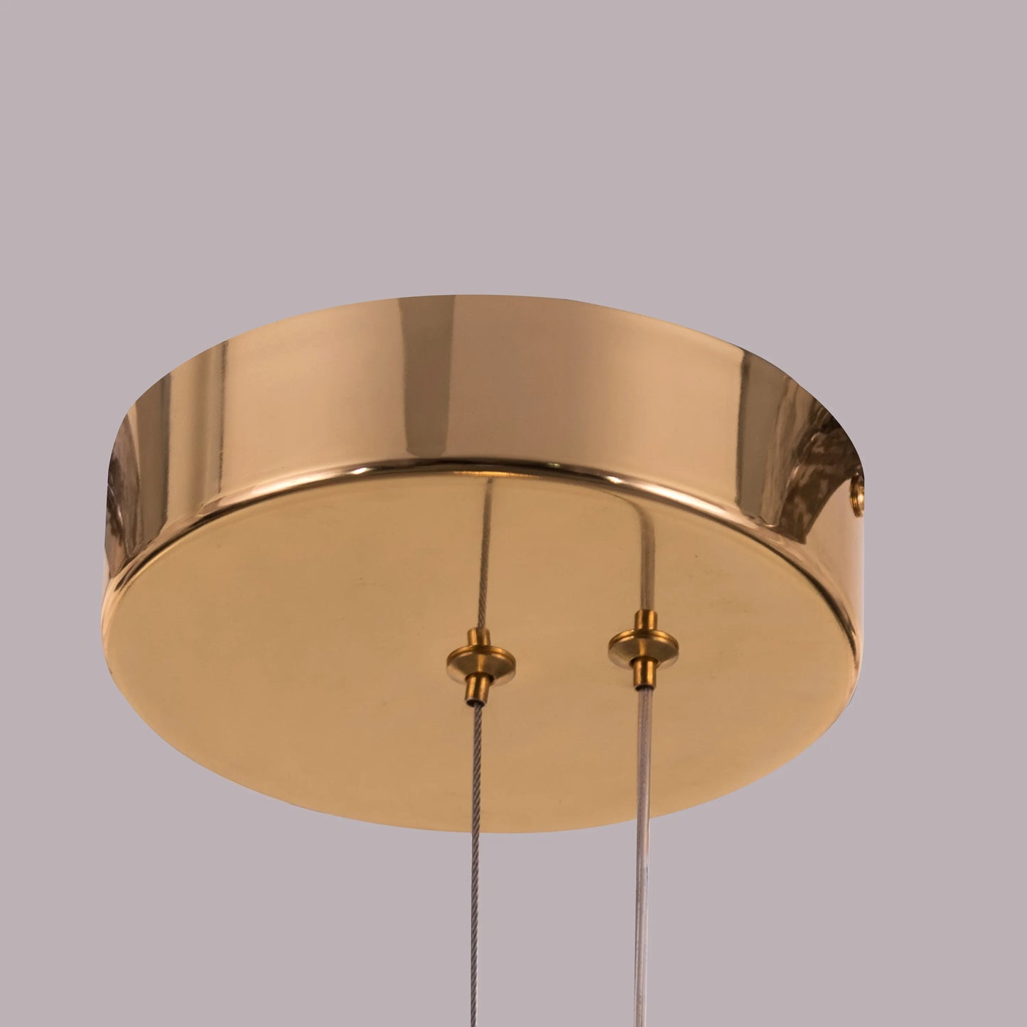 Call The Shots (Gold, 3 Color Dimmable LED With Remote Control) Pendant Light