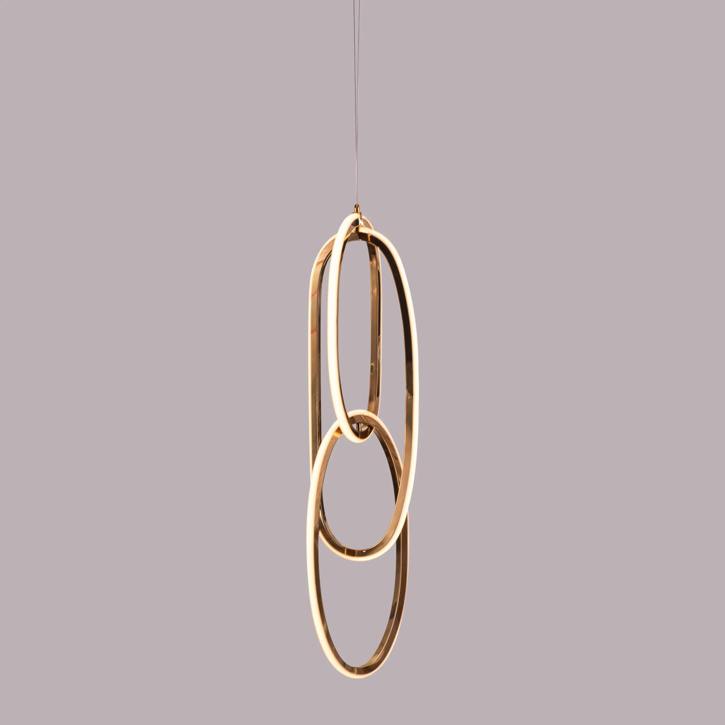 Call The Shots Pendant Light in gold finish