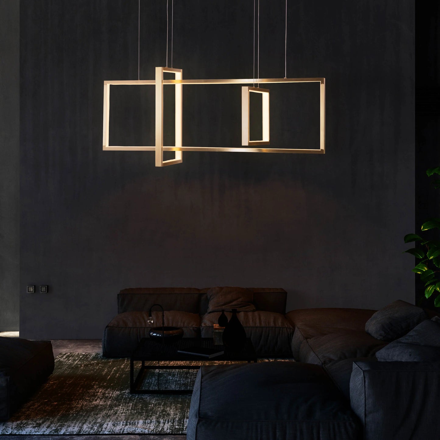 Setting Sun Chandelier