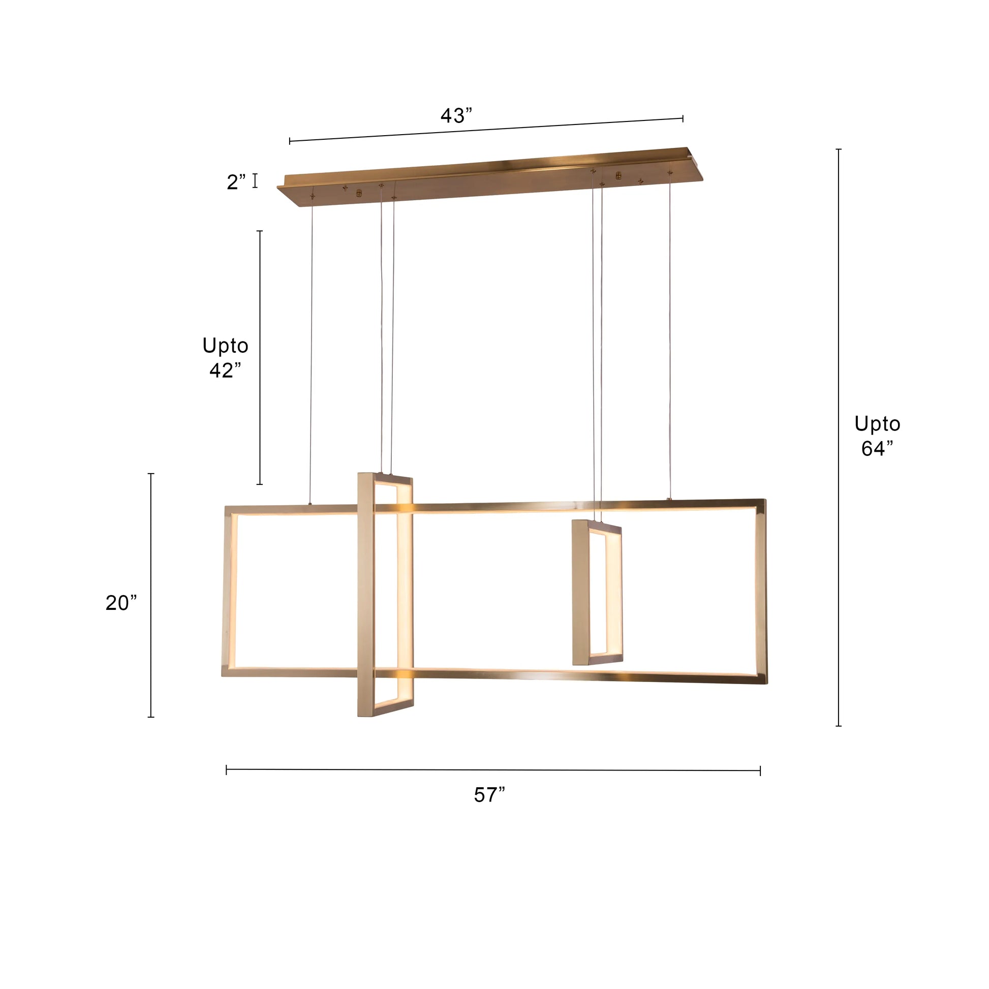 Setting Sun crystal chandelier illuminating a cozy, inviting living space