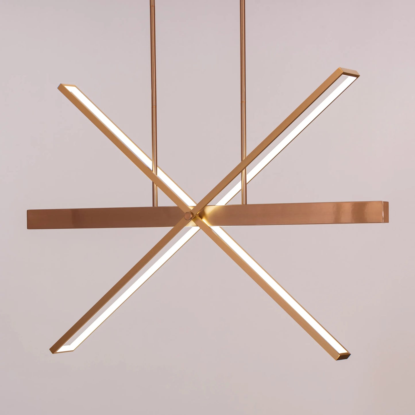 Pack Your Bags (Large, Gold, Dimmable LED With Remote Control) Chandelier