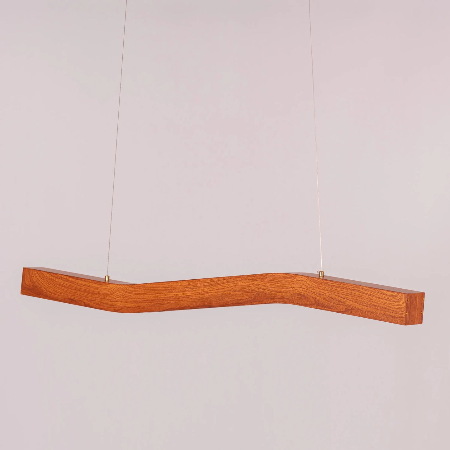 Road To The End Chandelier in wooden finish