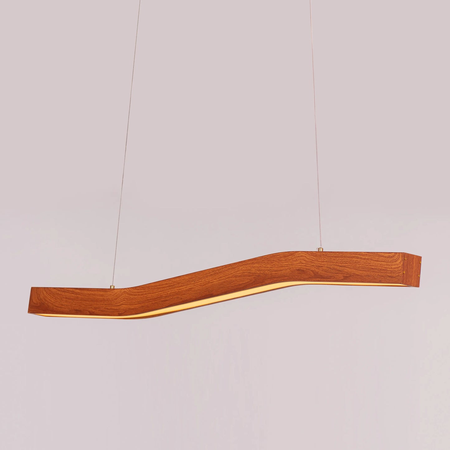 Road To The End (Large, Wooden, 3 Color Dimmable LED With Remote Control) Chandelier