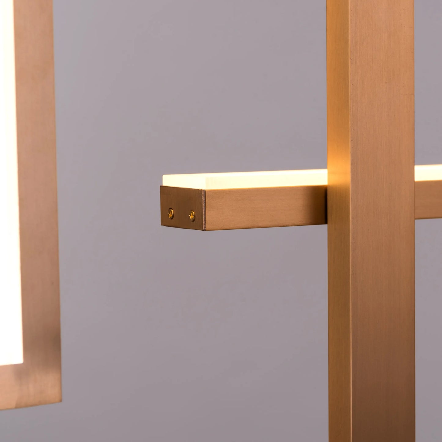 Chivalrous (Large, Gold, 3 Color Dimmable LED with Remote Control) Chandelier