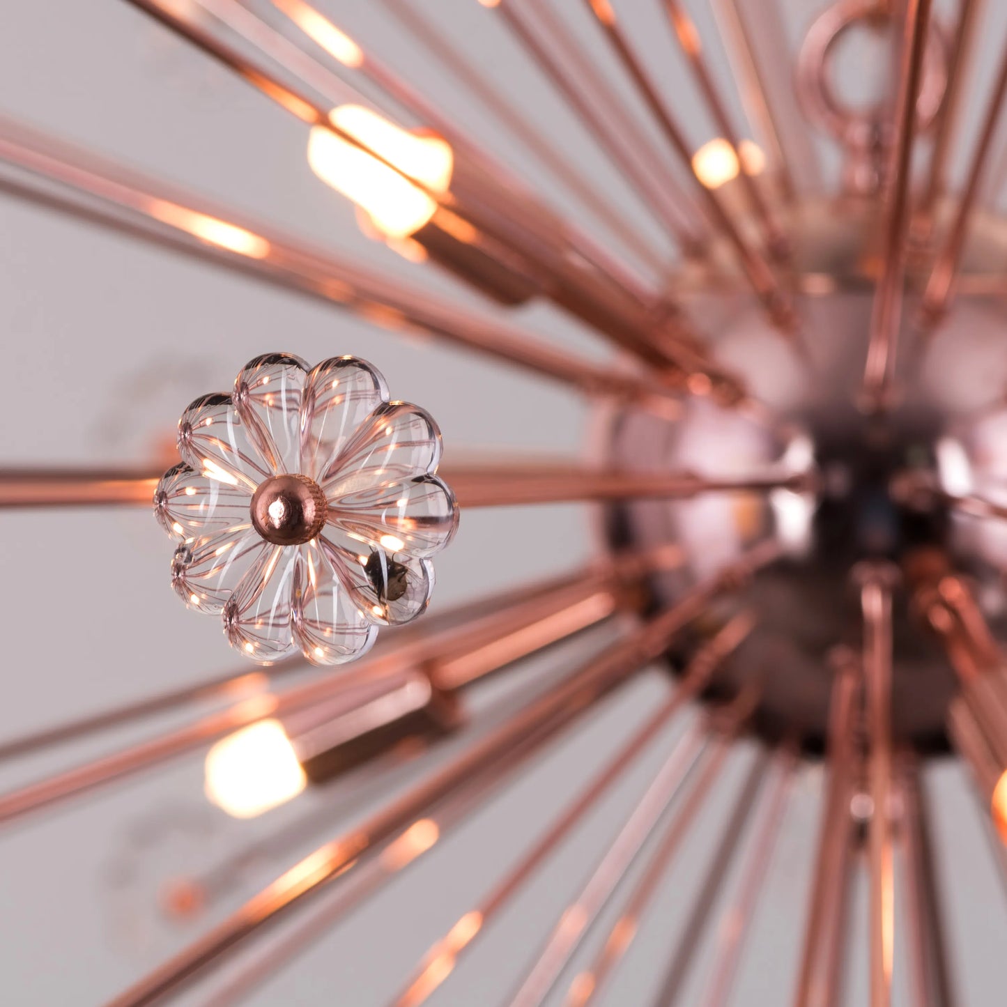 Flower Power Crystal Chandelier