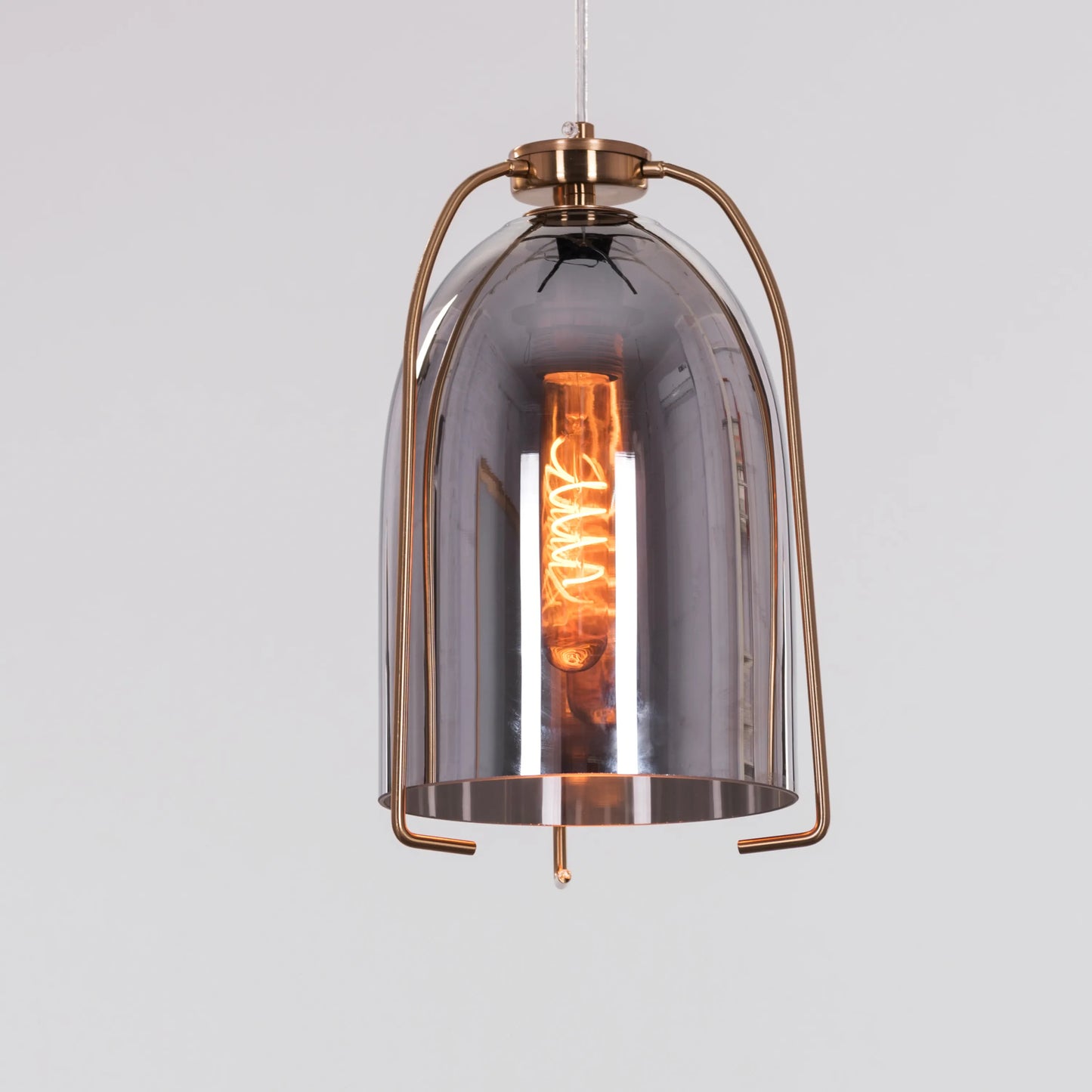 Eye Of The Tiger Glass Pendant Light