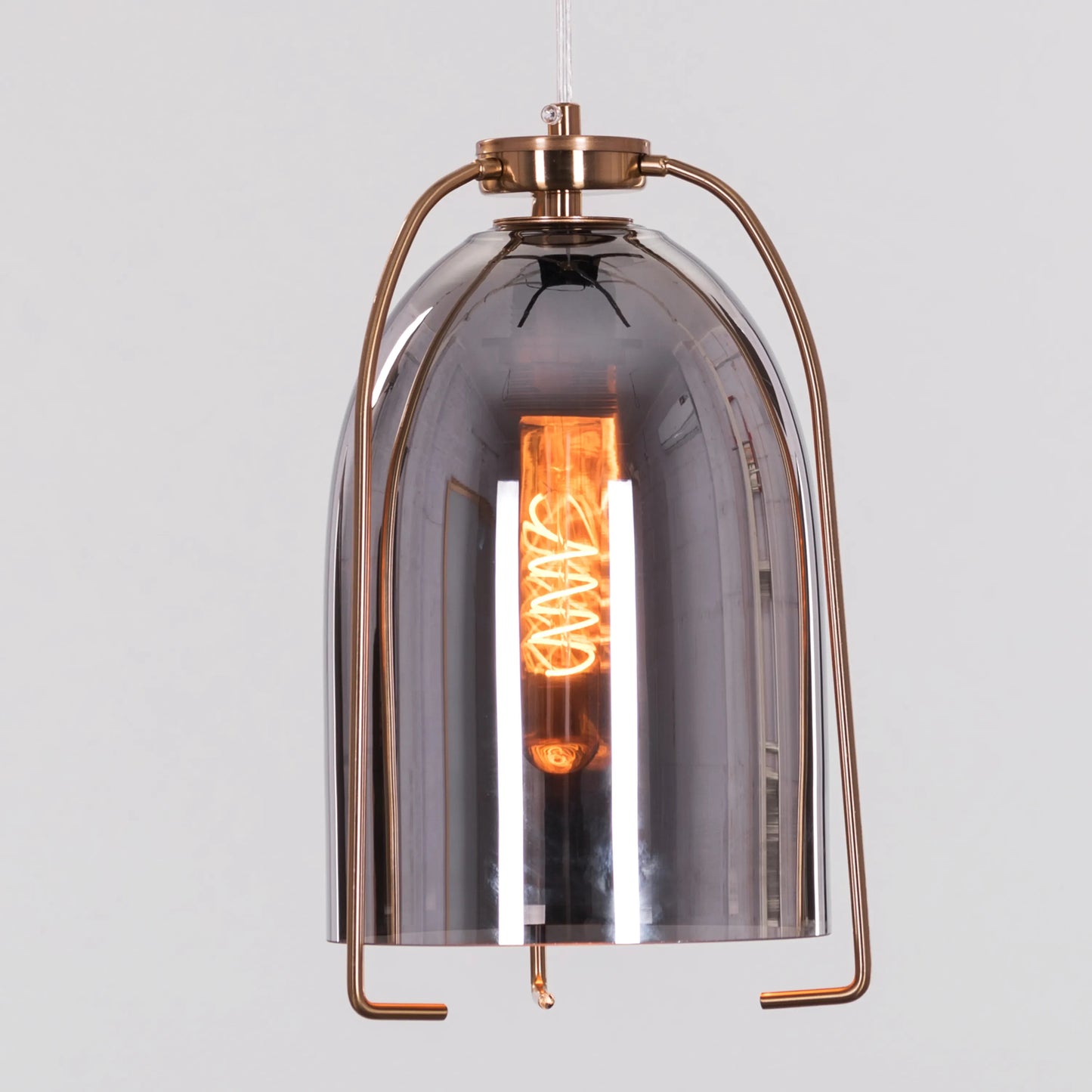 Eye Of The Tiger Glass Pendant Light