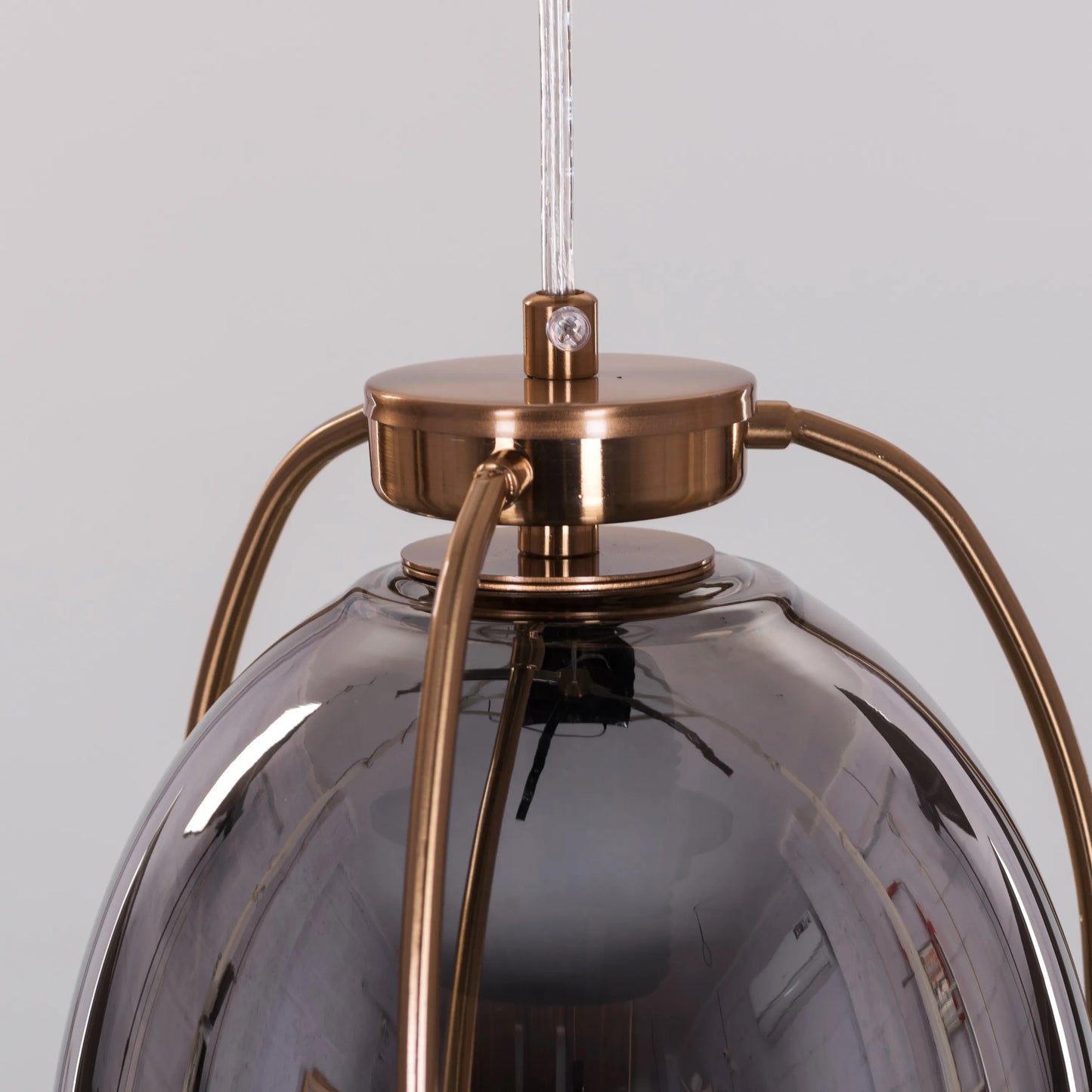 Eye Of The Tiger Glass Pendant Light