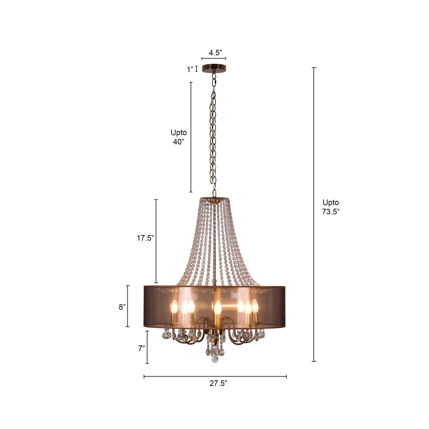 So In Love Crystal Chandelier