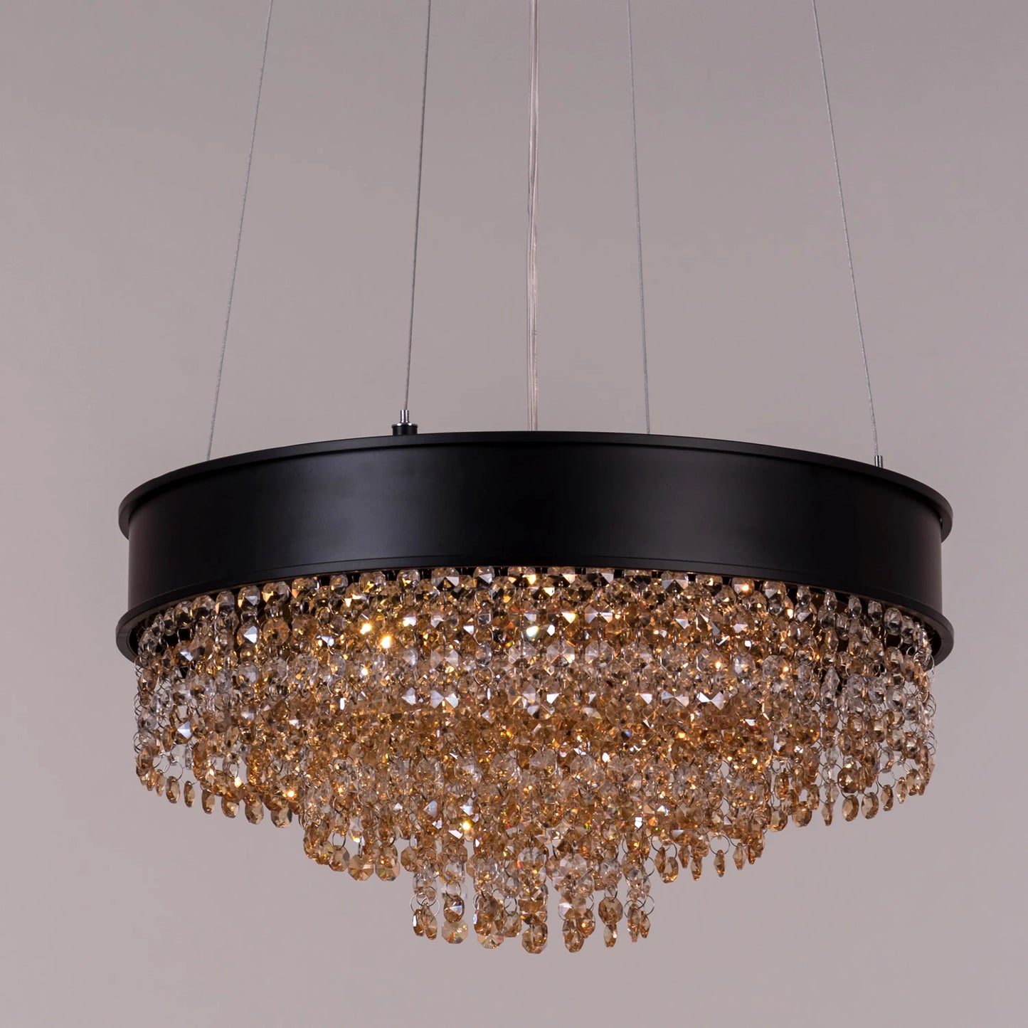 Black Tie Crystal Chandelier