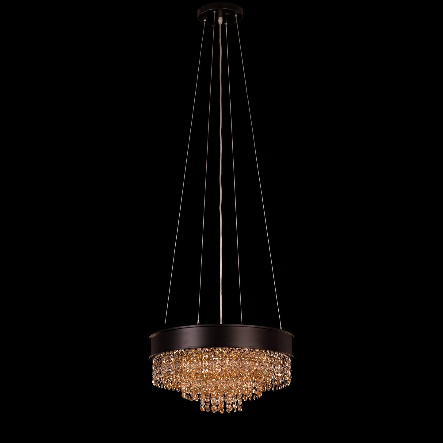 Black Tie Crystal Chandelier