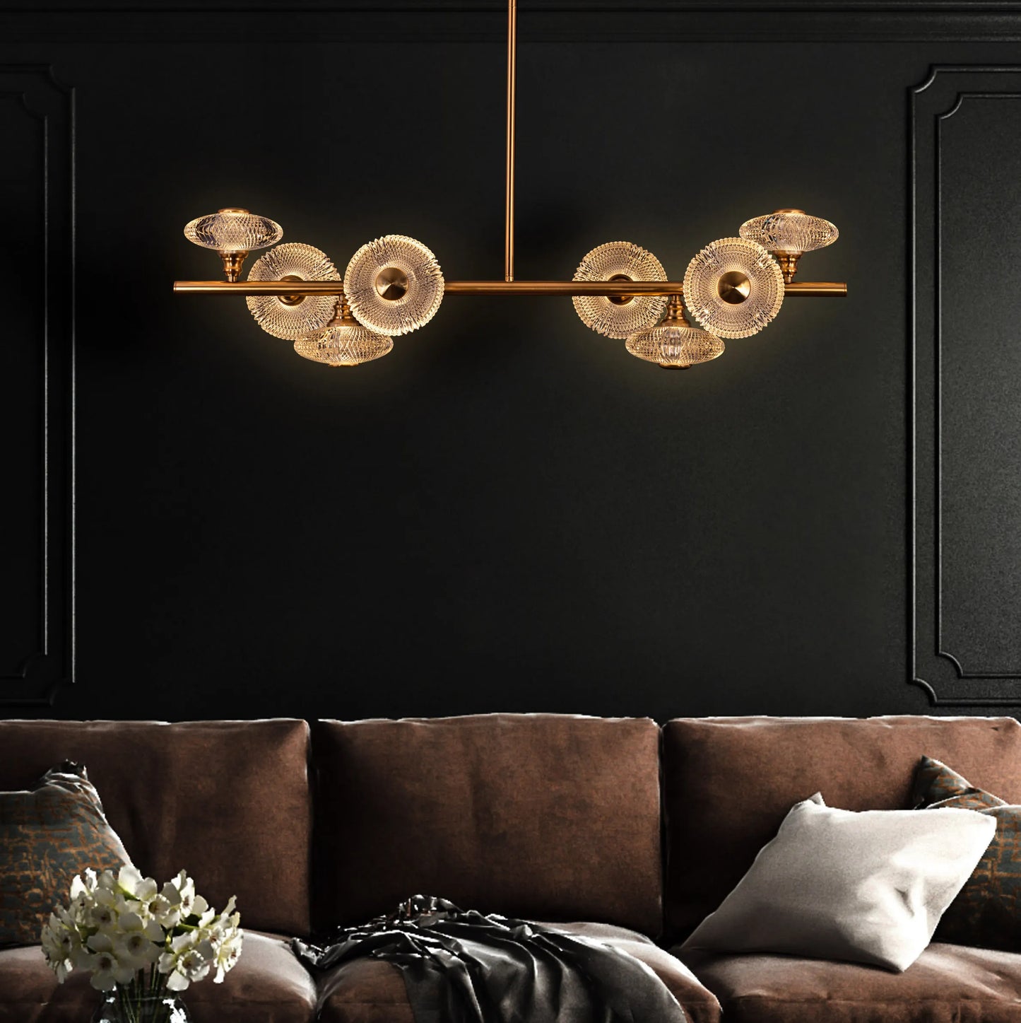 Symbols Of Love (Large, Gold) Chandelier